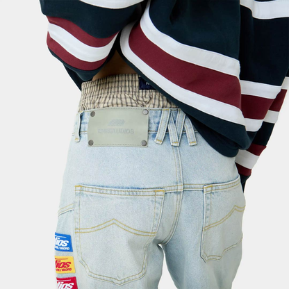Eme Studios Pants Rough Denim