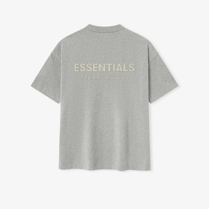 Fear of God Essentials Tee Metallic Concrete Heather