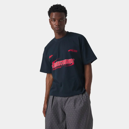 Eme Studios Tee Tracer Navy