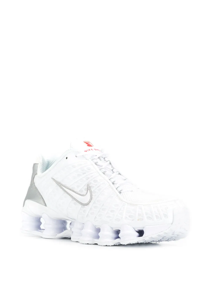 Nike Shox TL White / Metallic Silver