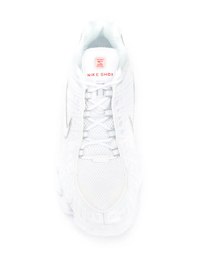 Nike Shox TL White / Metallic Silver