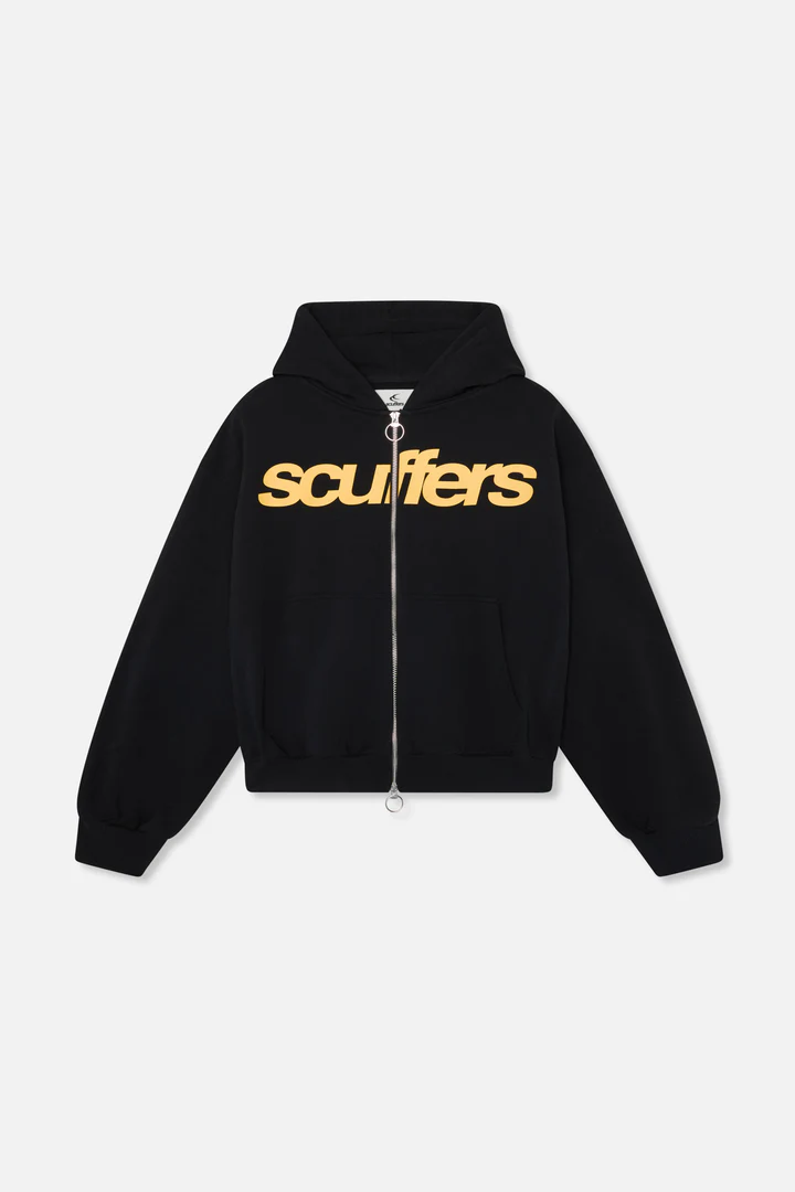 Scuffers Essential Black Zipper