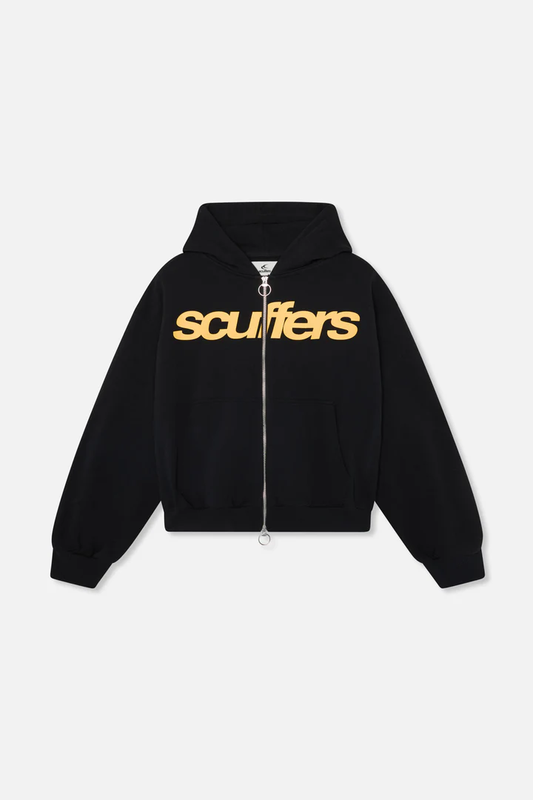 Scuffers Essential Black Zipper