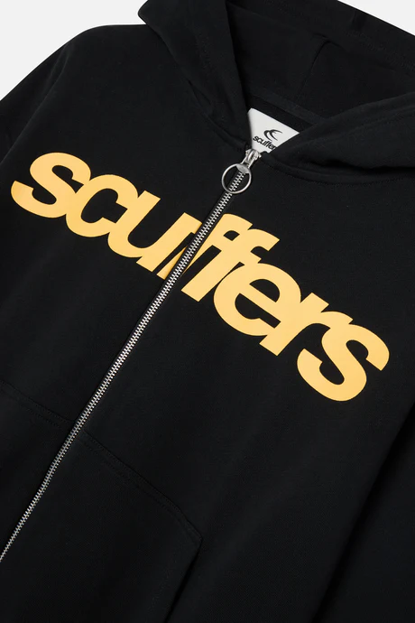 Scuffers Essential Black Zipper