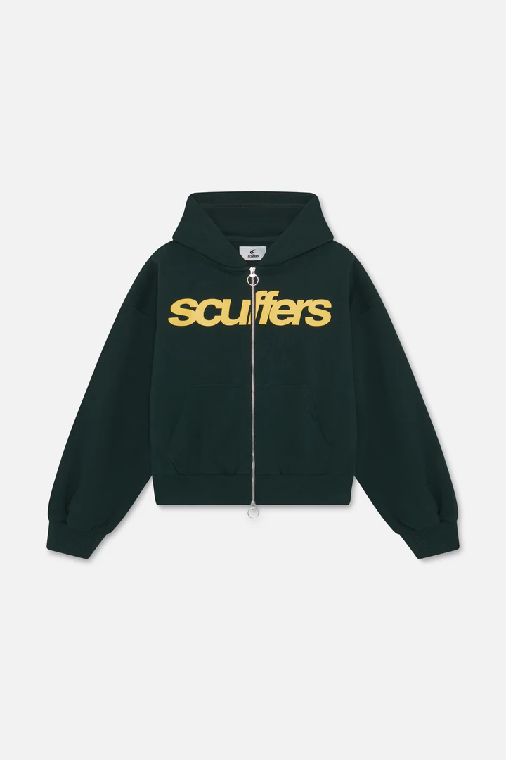 Scuffers Essential Green Zipper