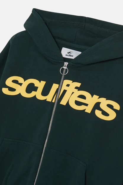 Scuffers Essential Green Zipper