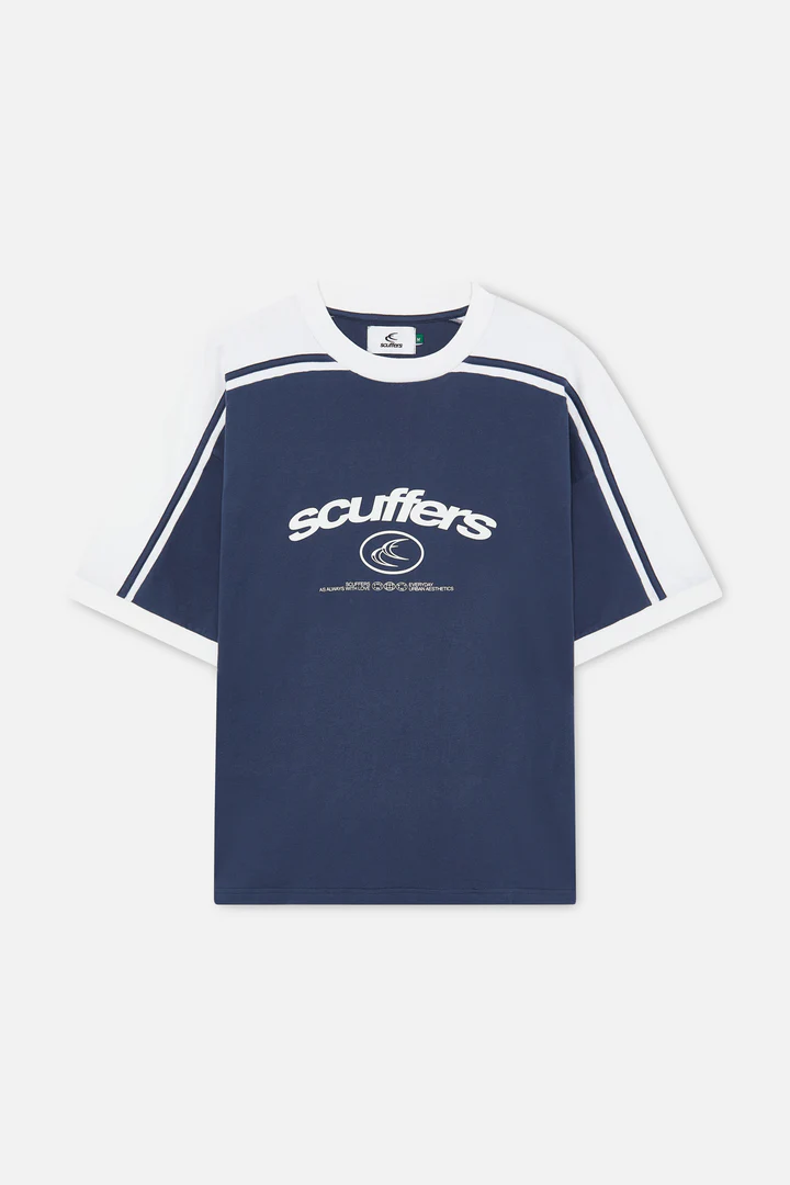 Scuffers Effortless Navy T-Shirt