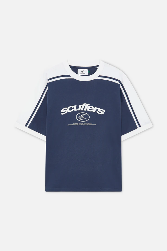 Scuffers Effortless Navy T-Shirt