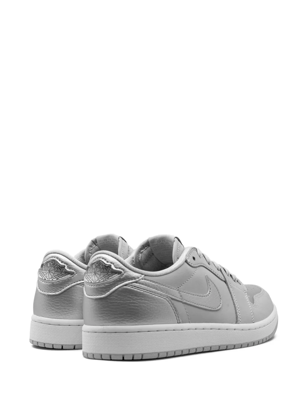 Air Jordan 1 Low Metallic Silver