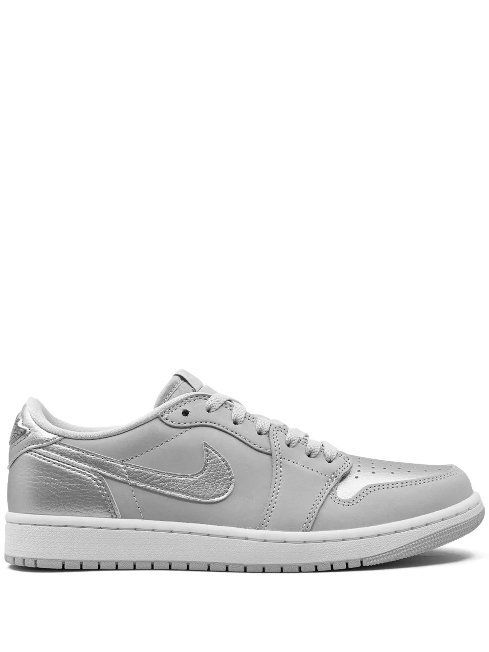 Air Jordan 1 Low Metallic Silver