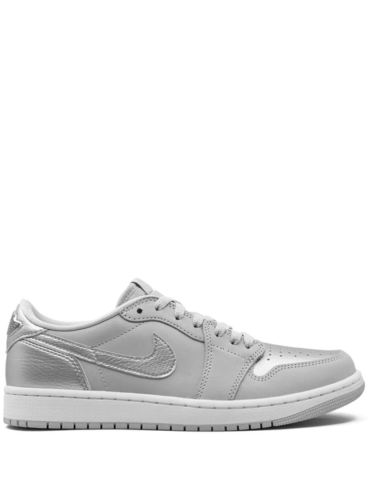 Air Jordan 1 Low Metallic Silver