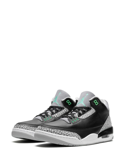 Jordan Retro 3 Green Glow