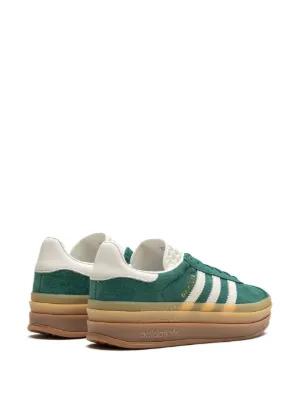 Adidas Gazelle Bold "Bold Green / White / Gold"