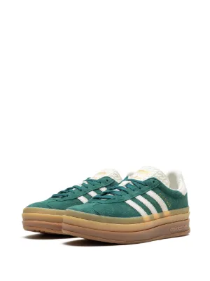 Adidas Gazelle Bold "Bold Green / White / Gold"
