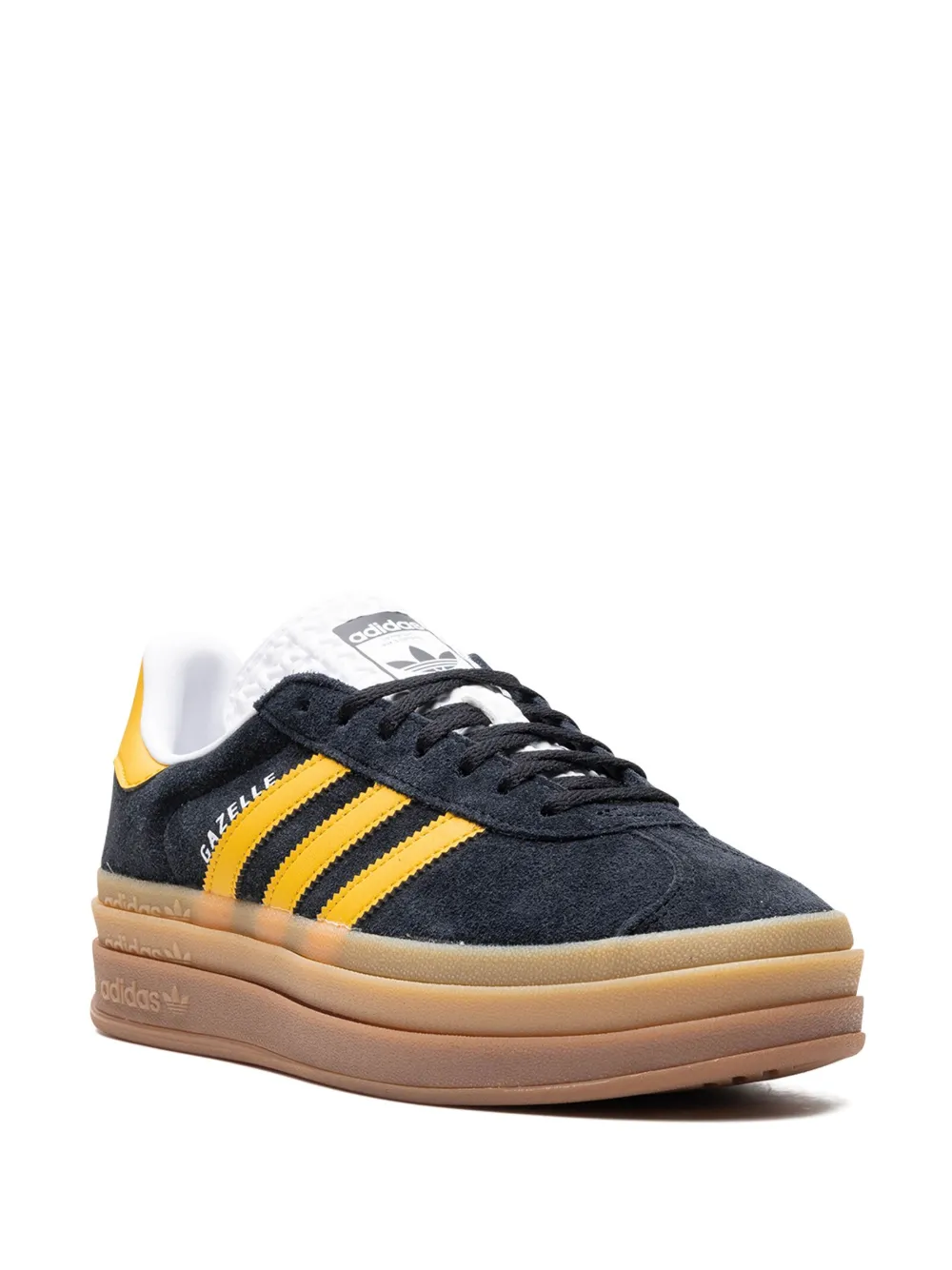 Adidas Gazelle Bold "Black Yellow"