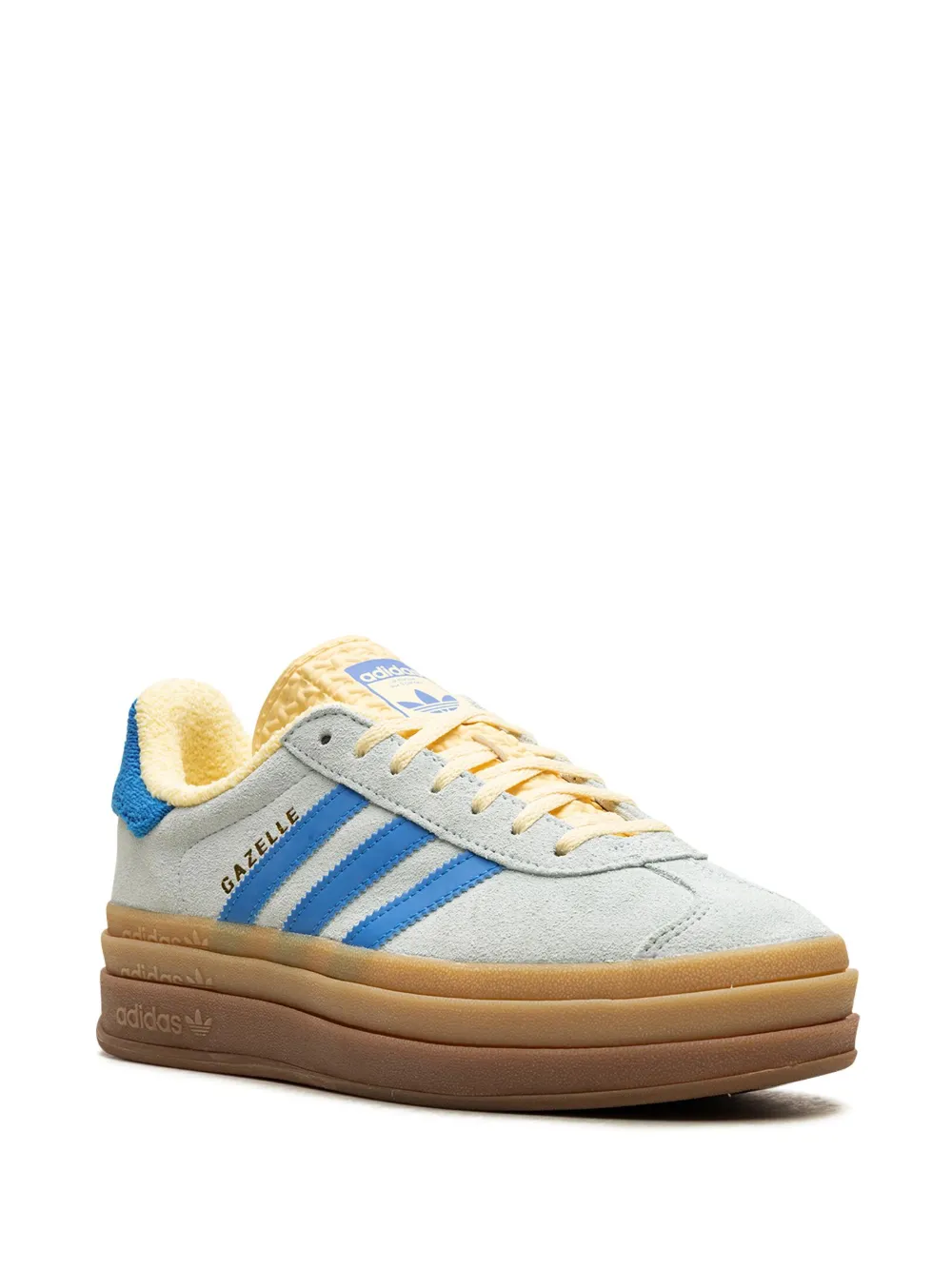 Adidas Gazelle Bold " Almost Blue/Yellow"