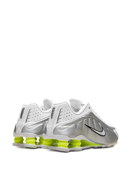 Nike Shox R4 Metalic Silver Volt