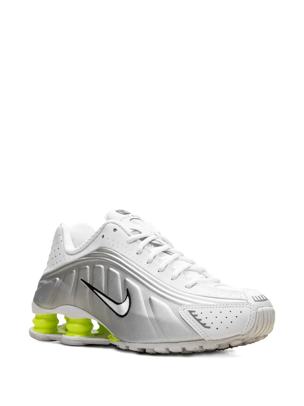 Nike Shox R4 Metalic Silver Volt