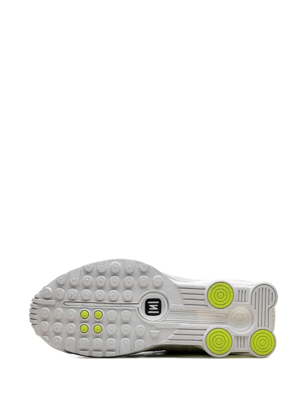 Nike Shox R4 Metalic Silver Volt