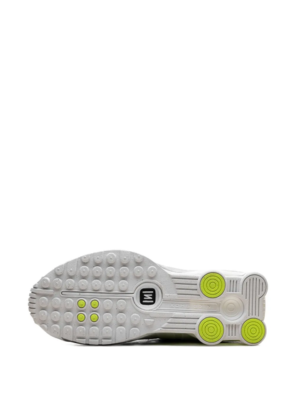 Nike Shox R4 Metalic Silver Volt