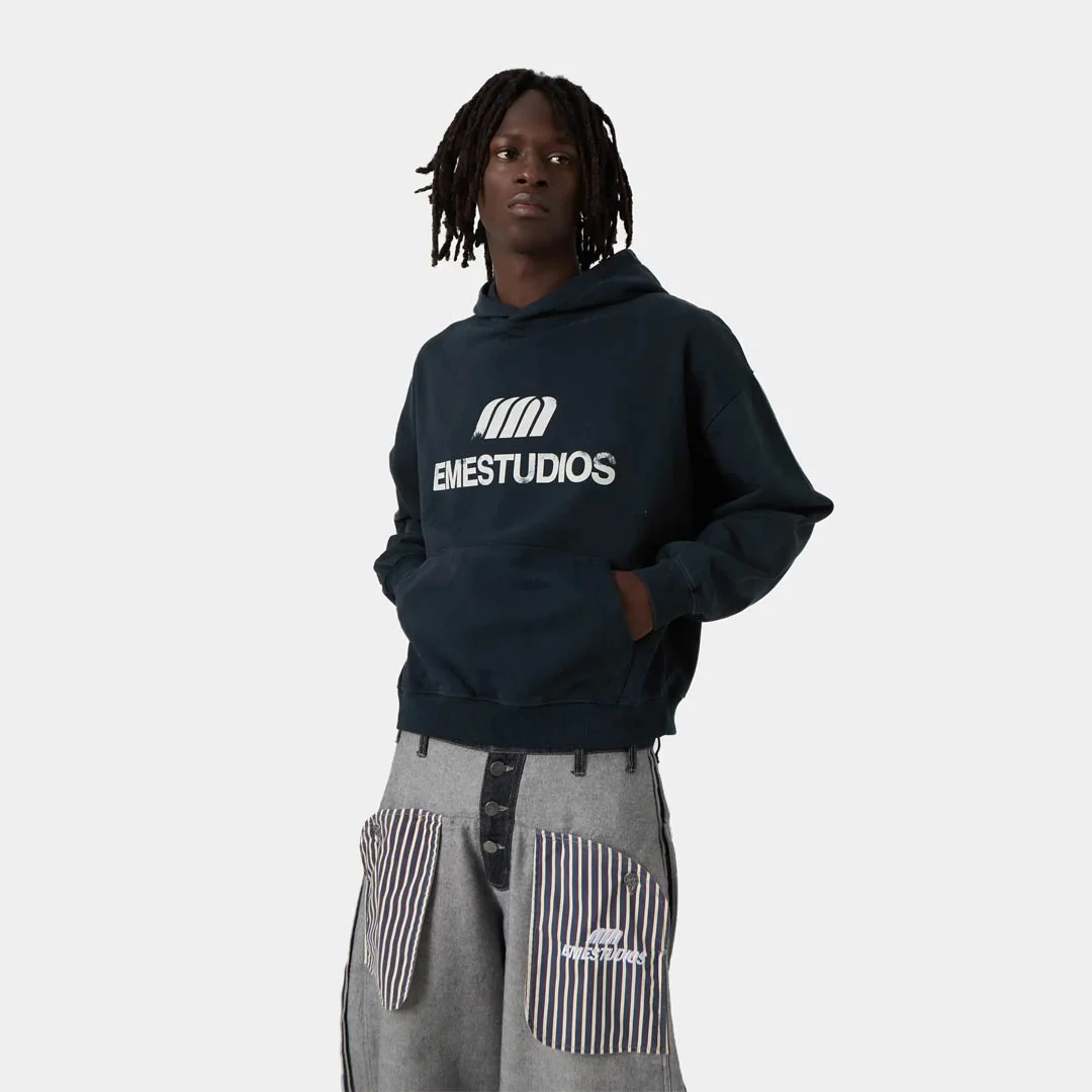 Eme Studios Hoodie Brook Navy