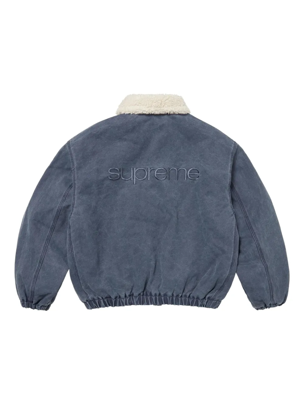 Supreme Bomber  Faux Shearling Lined