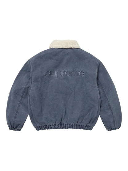 Supreme Bomber  Faux Shearling Lined