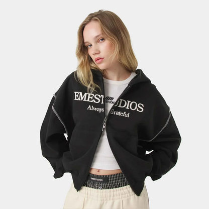 Eme Studios Zip Capri Shadow