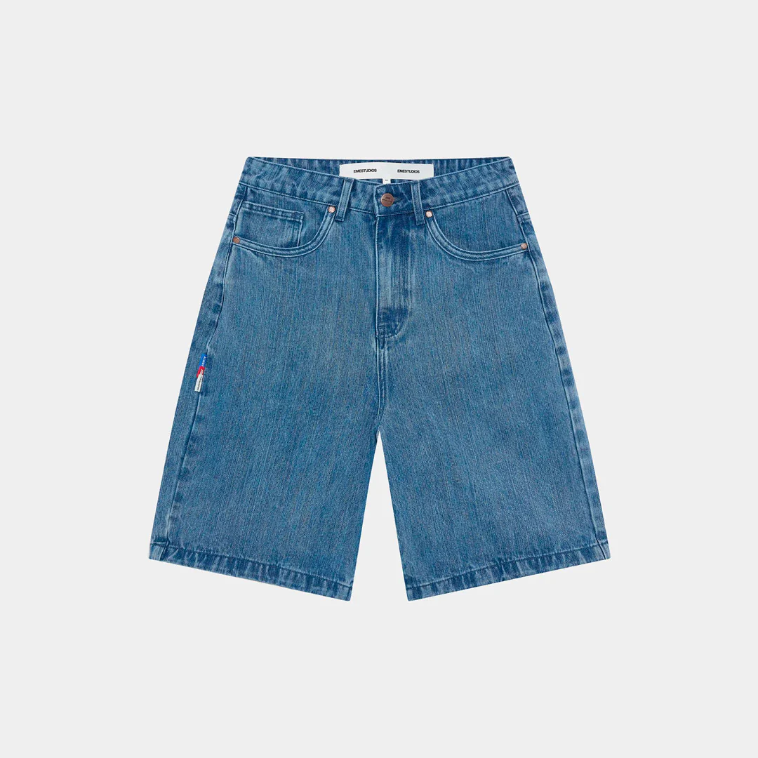 Eme Studios Shorts Andy Scratch Denim