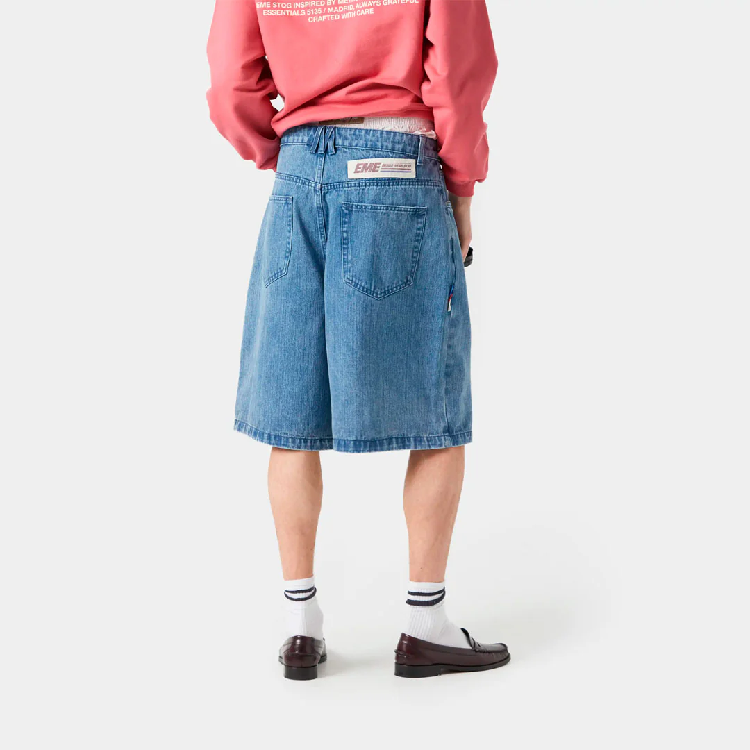 Eme Studios Shorts Andy Scratch Denim