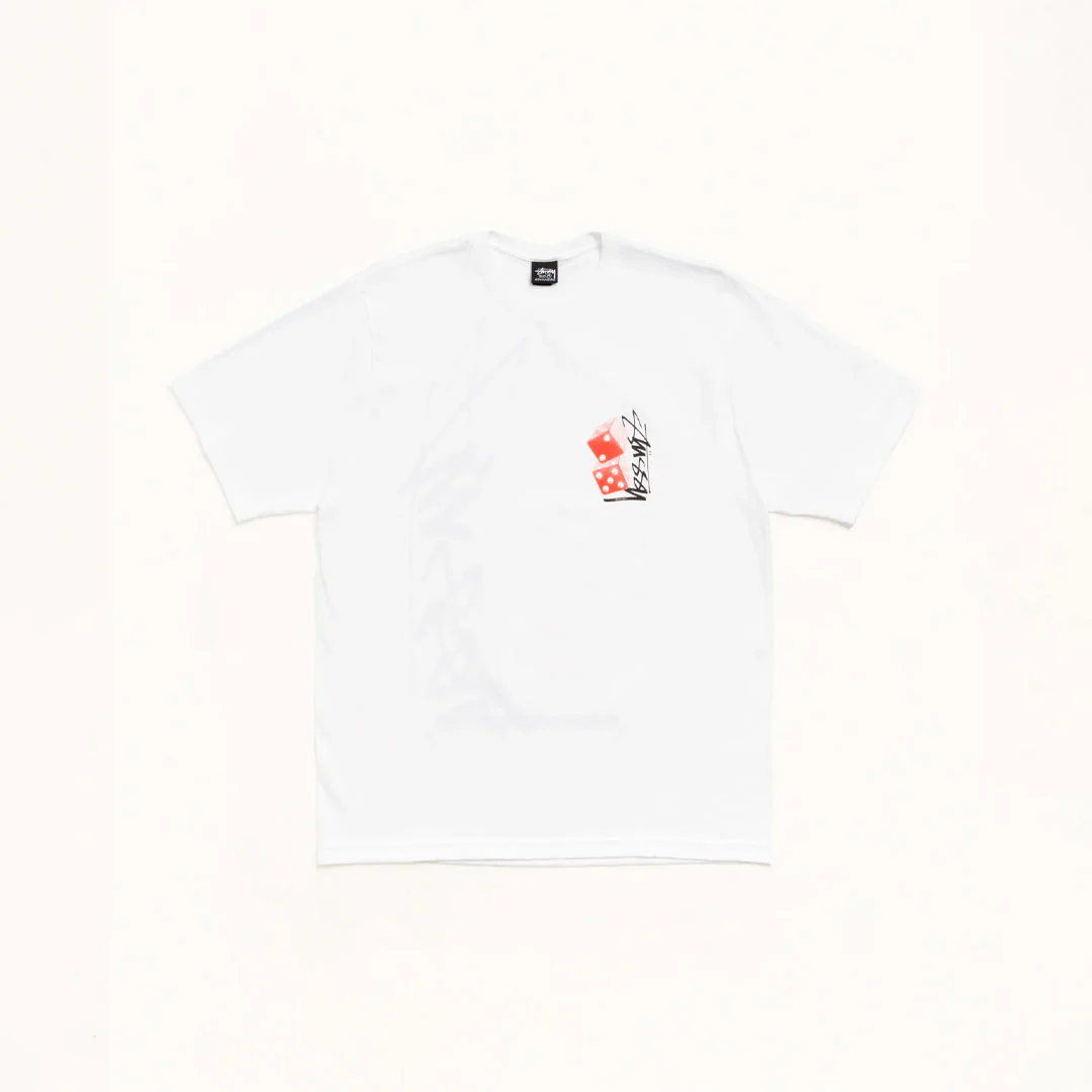 Stussy Tee Dice White