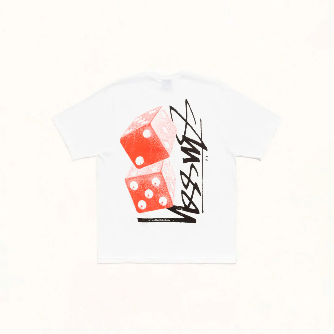 Stussy Tee Dice White
