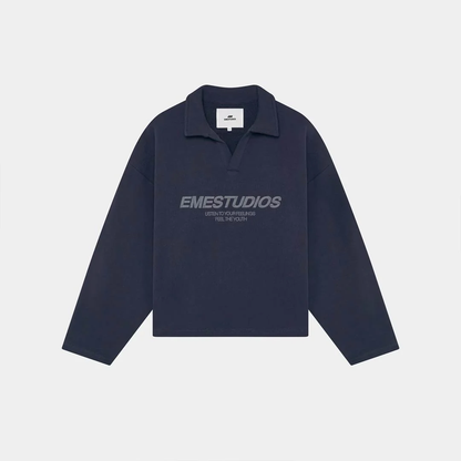Eme Studios Knit Playtime Navy