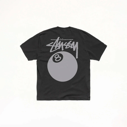 Stussy Tee 8 Ball Black
