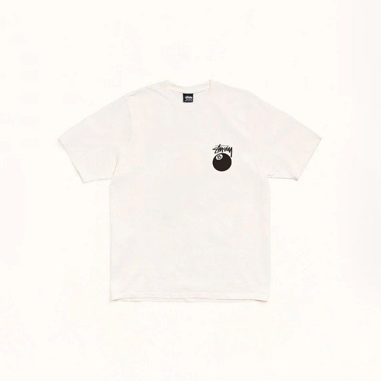 Stussy Tee 8 Ball Natural