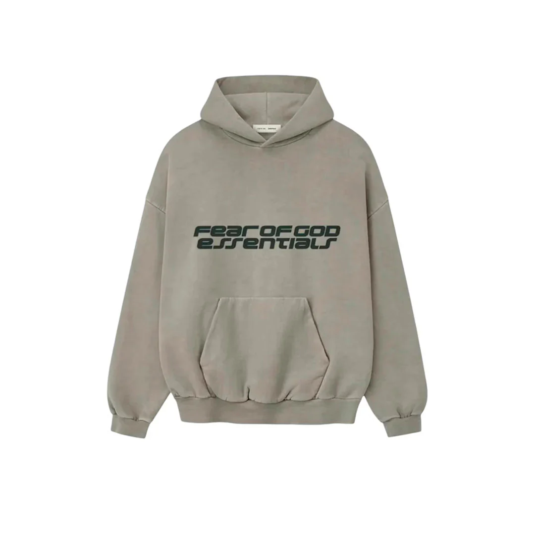 Fear of God Essentials Hoodie 90s Smoke Grey