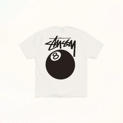 Stussy Tee 8 Ball Natural