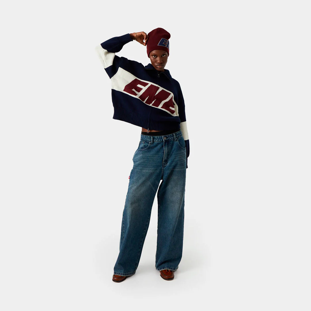 Eme Studios Knit Thrill Navy