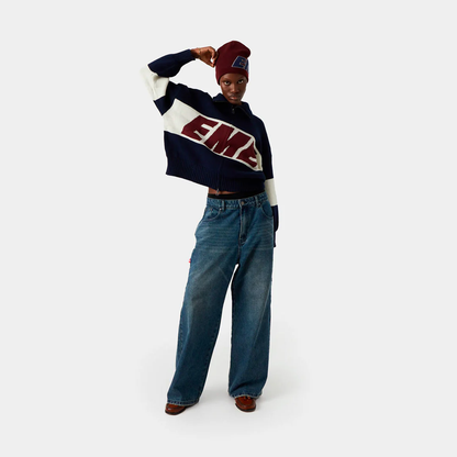 Eme Studios Knit Thrill Navy