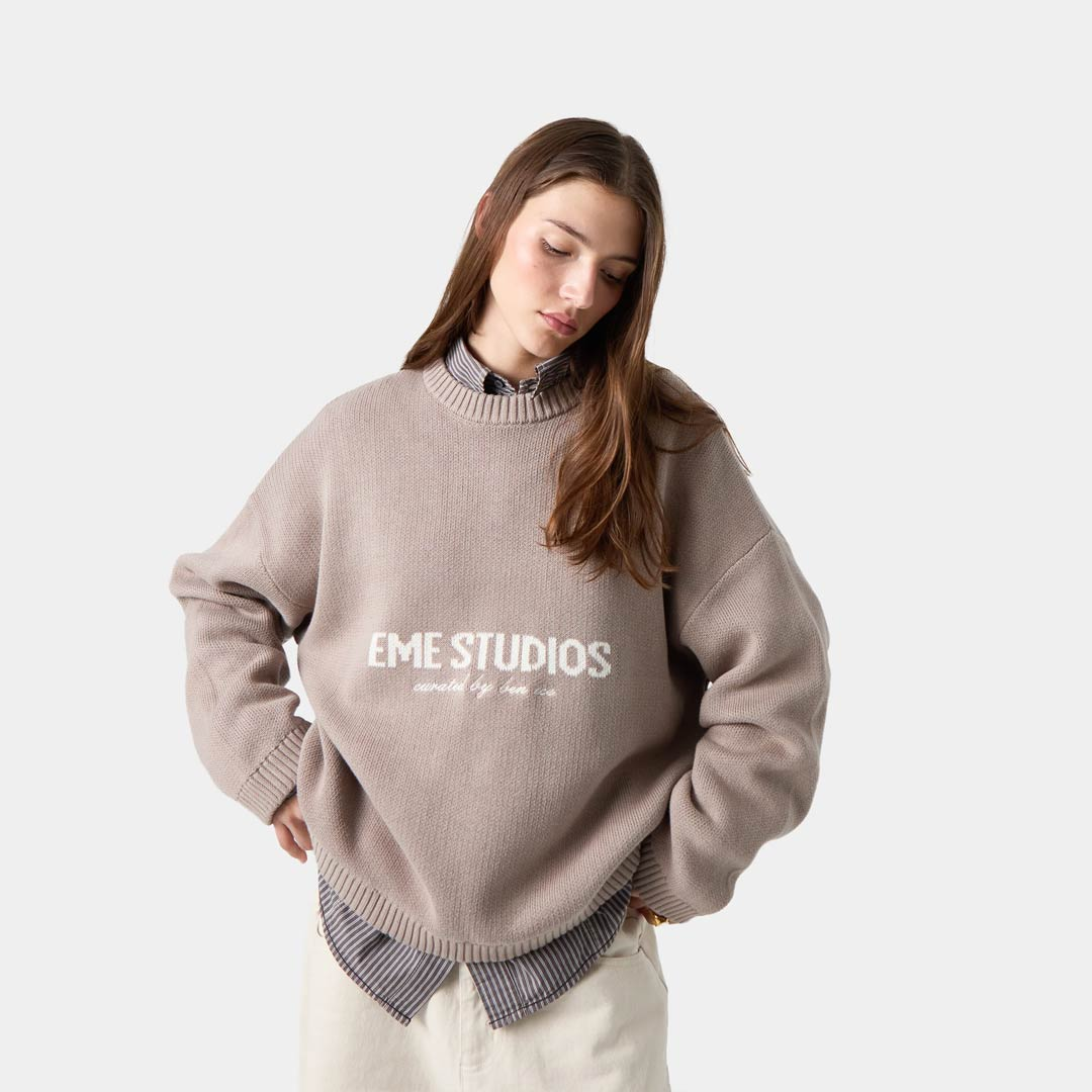 Eme Studios Sweater Master Muddy Brown