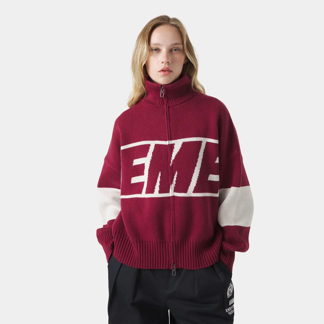 Eme Studios Knit Thrill Burgundy