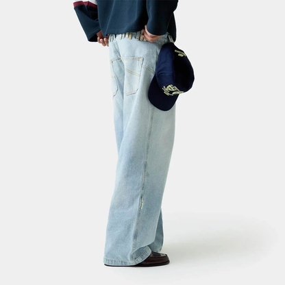 Eme Studios Pants Rough Denim