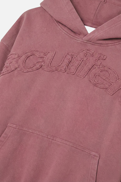 Scuffers Raw Burgundy Hoodie