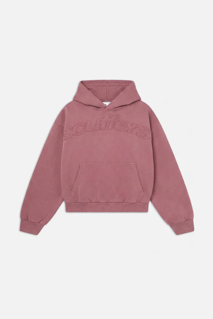 Scuffers Raw Burgundy Hoodie