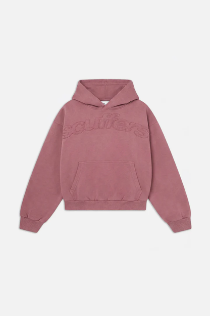 Scuffers Raw Burgundy Hoodie