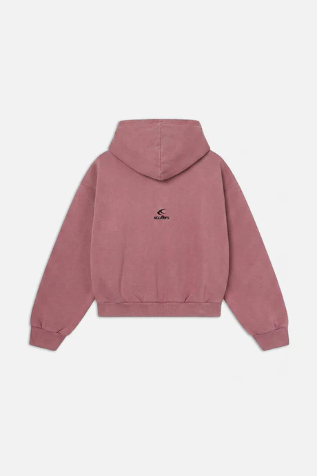 Scuffers Raw Burgundy Hoodie