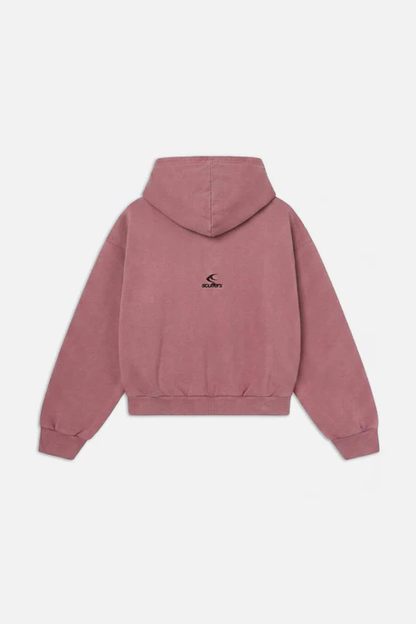 Scuffers Raw Burgundy Hoodie