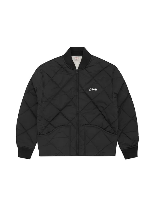 Corteiz HMP Quilted Liner Jacket Black