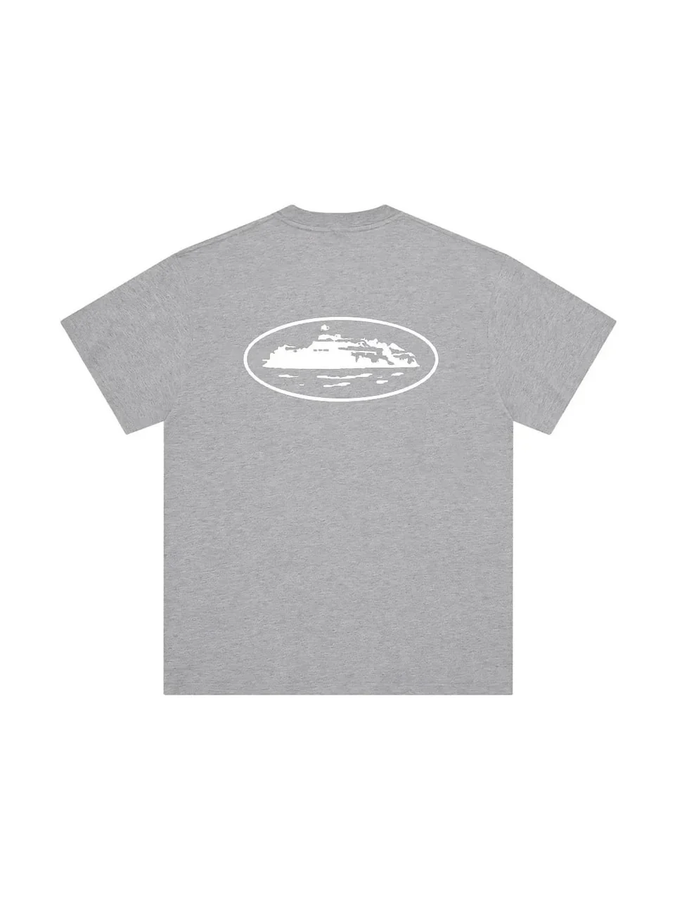 Corteiz OG Island T-shirt Heather Grey
