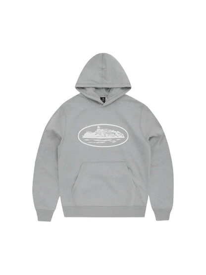 Corteiz Og Alcatraz Hoodie Grey